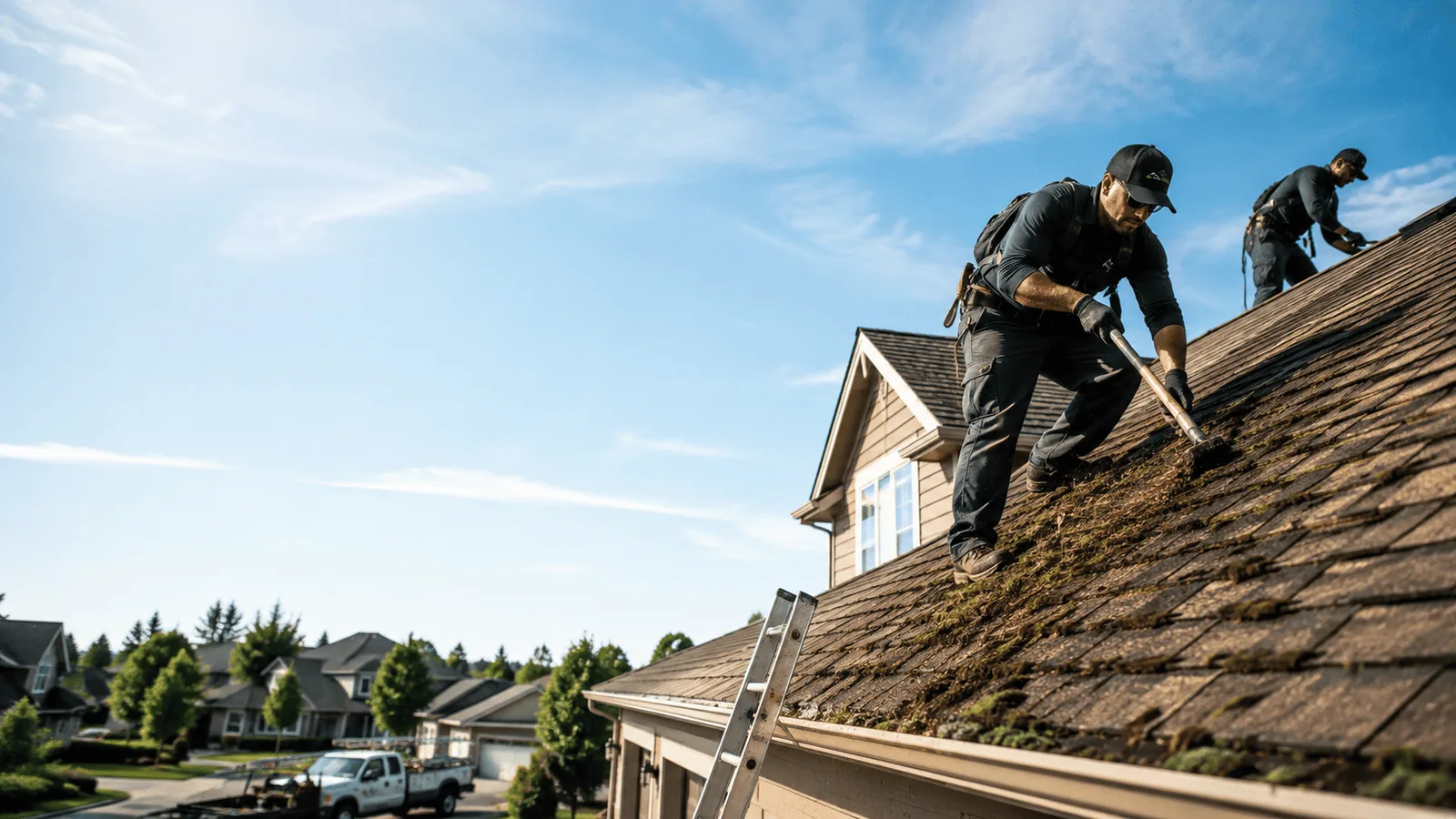 Roof Moss Removal in Hyannis, MA near me